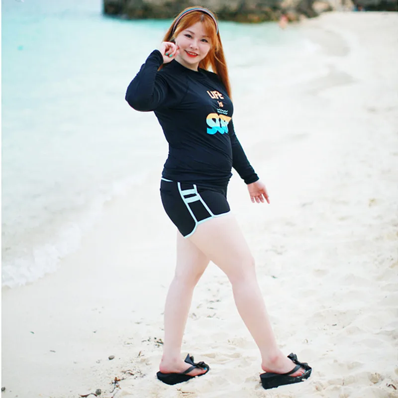 2018 Black And White with Pattern 4 Pieces in a Set Bathing Suit Large Size Long Sleeve Belly Covering Slimming Outdoor Sports S
2018 Black And White with Pattern 4 Pieces in a Set Bathing Suit Large Size Long Sleeve Belly Covering Slimming Outdoor Sports S