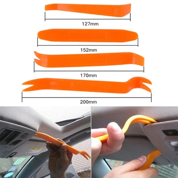 Car Audio Fine Crowbar Tool 4pcs Auto Audio Door Clip Panel Trim Dash Audio Removal Installer Pry fit for furniture repair
Car Audio Fine Crowbar Tool 4pcs Auto Audio Door Clip Panel Trim Dash Audio Removal Installer Pry fit for furniture repair