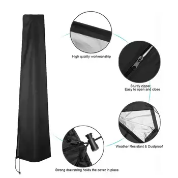 Outdoor Waterproof Umbrella Cover UV Protection Oxford Cloth unshade Umbrella Cover Garden Patio Cantilever Parasol Accessories
Outdoor Waterproof Umbrella Cover UV Protection Oxford Cloth unshade Umbrella Cover Garden Patio Cantilever Parasol Accessories