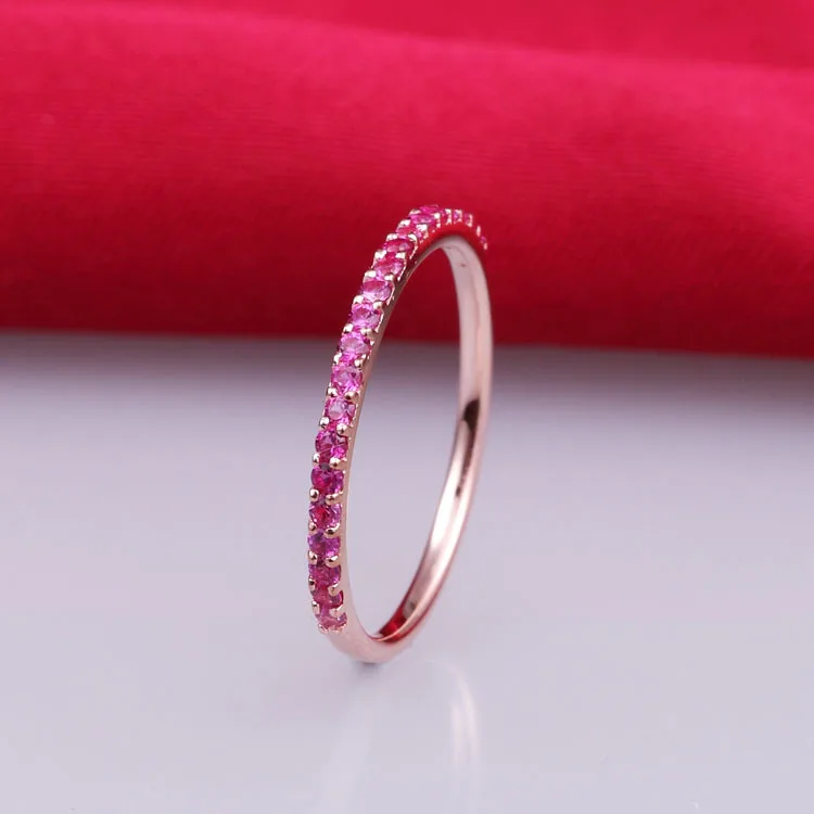 925 sterling silver female jewelry finger ring pink man made diamond ring US size from 4 to 10.5 (DFE)
925 sterling silver female jewelry finger ring pink man made diamond ring US size from 4 to 10.5 (DFE)
