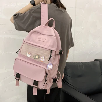 ins Fashion Backpack Nylon Women Backpack Harajuku Shoulder Bag New School Bag For Teenager Girls School Backapck Mochilas
ins Fashion Backpack Nylon Women Backpack Harajuku Shoulder Bag New School Bag For Teenager Girls School Backapck Mochilas