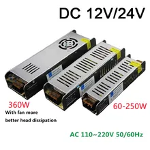 Ultra Thin Switching Power Supply Lights Transformer AC110V 220V To DC12V 24V Lighting Source Adapter Driver For LED Neon Strips
Ultra Thin Switching Power Supply Lights Transformer AC110V 220V To DC12V 24V Lighting Source Adapter Driver For LED Neon Strips