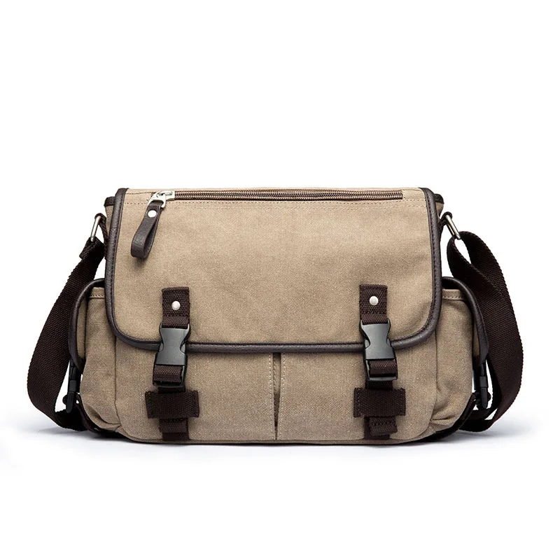 New Canvas Single Shoulder Bag Leisure Single Shoulder Slant Bag Men's Fashion Trendy Bag Leisure Bag
New Canvas Single Shoulder Bag Leisure Single Shoulder Slant Bag Men's Fashion Trendy Bag Leisure Bag