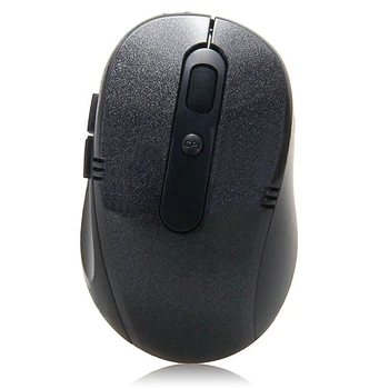 2.4GHz wireless mouse USB mouse wireless mouse black mouse 6 buttons for computer PC