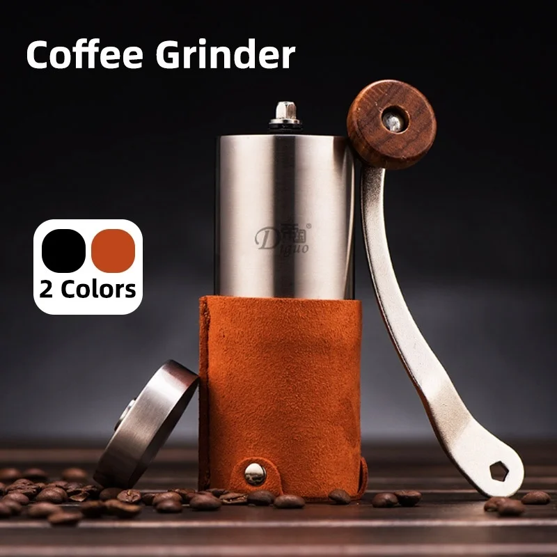 Manual Coffee Grinder with Conical Burr - Hand Bean Mill with Adjustable Settings,Stainless Steel
Manual Coffee Grinder with Conical Burr - Hand Bean Mill with Adjustable Settings,Stainless Steel