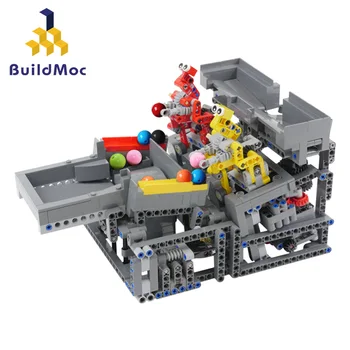 MOC Christmas Gift DIY Creative Fun Mechanical Ball Grabbing Assembly Line Robot Building Blocks Toy
MOC Christmas Gift DIY Creative Fun Mechanical Ball Grabbing Assembly Line Robot Building Blocks Toy