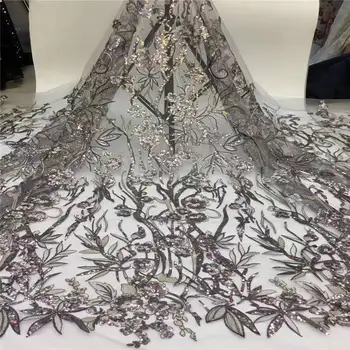 African Lace Fabric With Sequins 2020 Latest Sequin Fabric High Quality Tulle Sequins Lace Fabric For Party Dresses Peach
African Lace Fabric With Sequins 2020 Latest Sequin Fabric High Quality Tulle Sequins Lace Fabric For Party Dresses Peach