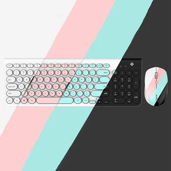 Ajazz wireless keyboard and Mouse ultra-quiet retro keyboard 96 keys 2.4G wireless Mouse 1600 DPI For Desktop PC Laptop
Ajazz wireless keyboard and Mouse ultra-quiet retro keyboard 96 keys 2.4G wireless Mouse 1600 DPI For Desktop PC Laptop