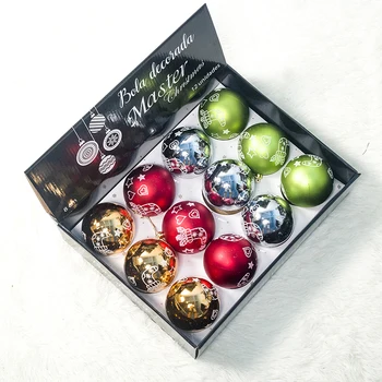 12Pcs/Box Christmas Tree Xmas Balls Decoration Baubles Party Ornament Pedant
12Pcs/Box Christmas Tree Xmas Balls Decoration Baubles Party Ornament Pedant