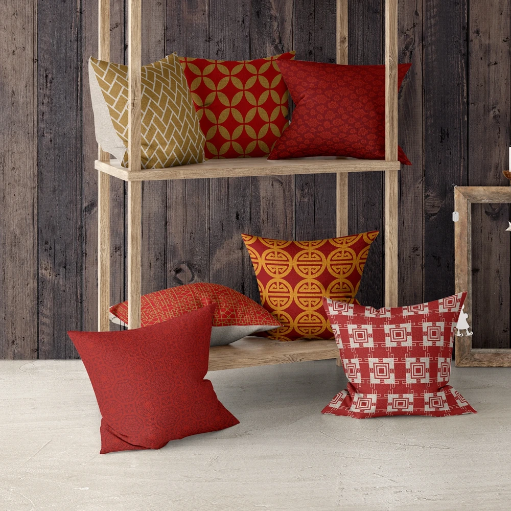 Geometric Cushion Covers Chinese Pattern Print Linen Throw Pillow Case 45*45 40*40 Bed Decorative Throw Pillows Sofa Pillowcase
Geometric Cushion Covers Chinese Pattern Print Linen Throw Pillow Case 45*45 40*40 Bed Decorative Throw Pillows Sofa Pillowcase