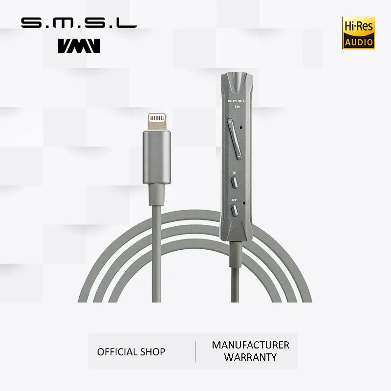 SMSL I2 разъем Lightning усилитель для наушников Hi-Fi мини-усилитель портативный динамик