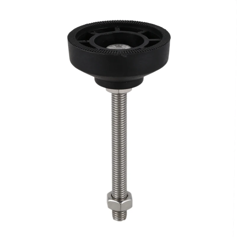M8 x 70 Screw Thread Type Plastic 50mm Base Diameter Legs Graders Support 
M8 x 70 Screw Thread Type Plastic 50mm Base Diameter Legs Graders Support