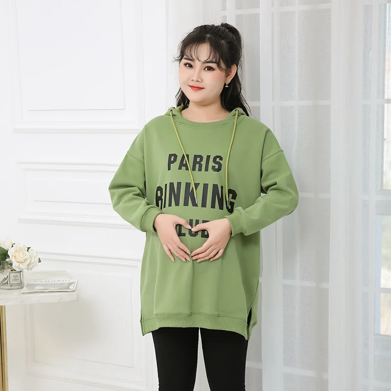 plus fertilizer XL autumn and winter pregnant women in the long section plus velvet sweater fat MM warm casual thin winter cloth
plus fertilizer XL autumn and winter pregnant women in the long section plus velvet sweater fat MM warm casual thin winter cloth