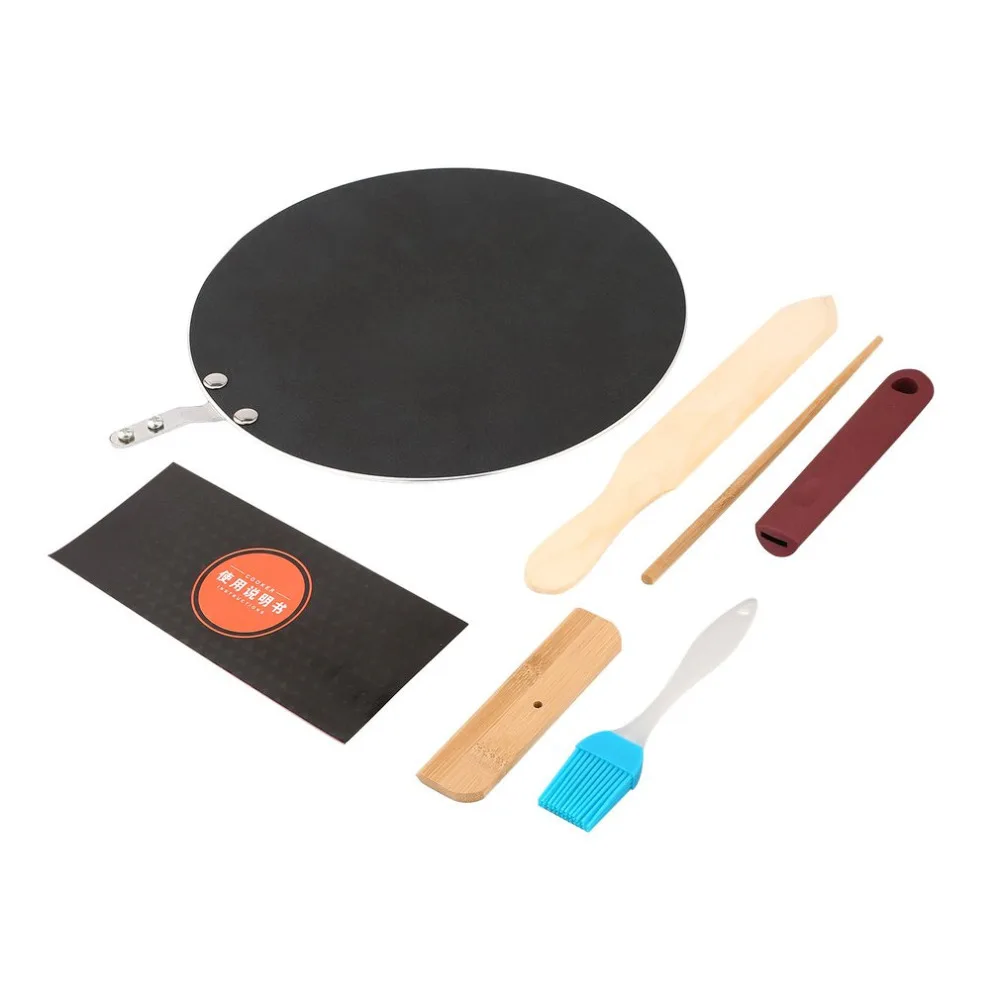 Non-stick Frying Pan Pizza Steak Crepes Pancake Pot Cooking Pan Skillets Kit Food Cookware Tools Set for Gas Induction Cooker
Non-stick Frying Pan Pizza Steak Crepes Pancake Pot Cooking Pan Skillets Kit Food Cookware Tools Set for Gas Induction Cooker