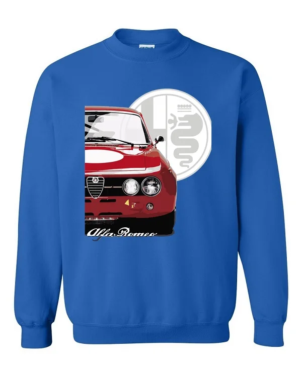 Фото Мужские толстовки Alfa Romeo с уникальным дизайном автомобиля мужские футболки