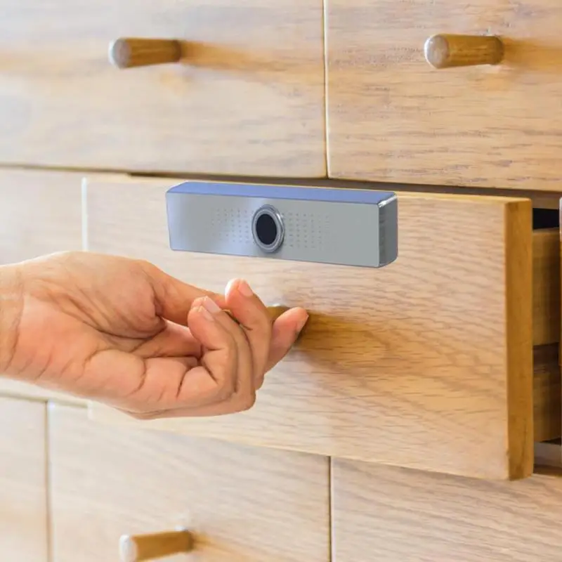 Intelligent Electric Anti Theft Fingerprint Lock for Drawer Cabinet Wardrobe Household Shoe Wardrobe No Drilling Required
Intelligent Electric Anti Theft Fingerprint Lock for Drawer Cabinet Wardrobe Household Shoe Wardrobe No Drilling Required