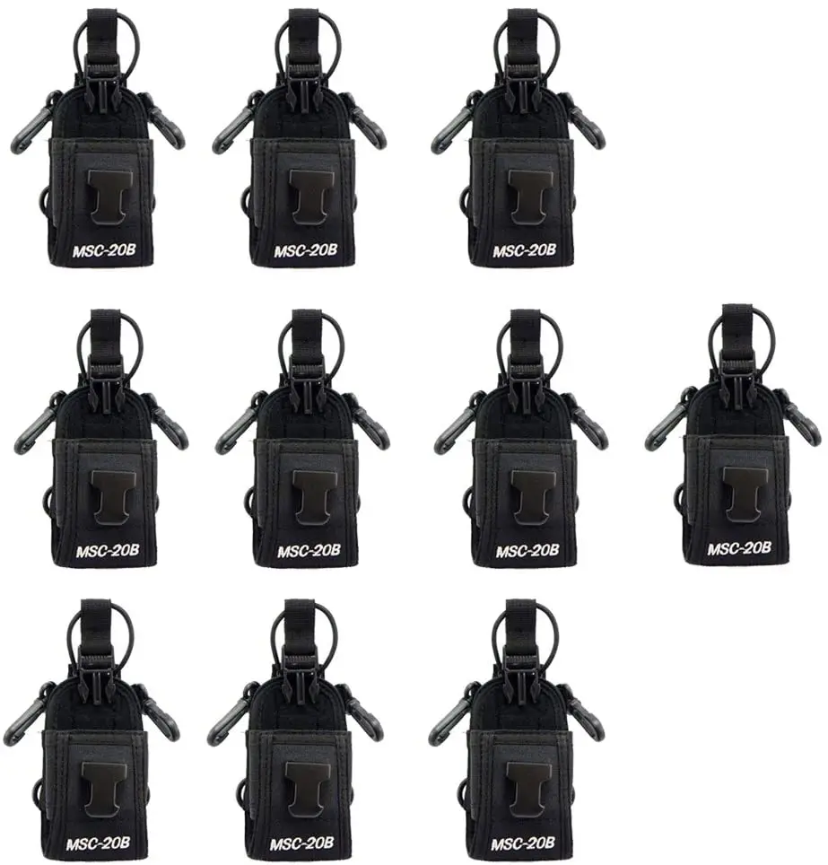 Radioman 10pack Msc-20b Multi-Functional Radio Case Pouch for Motorola Kenwood Midland Icom Yaesu Baofeng Two Way Radio
Radioman 10pack Msc-20b Multi-Functional Radio Case Pouch for Motorola Kenwood Midland Icom Yaesu Baofeng Two Way Radio