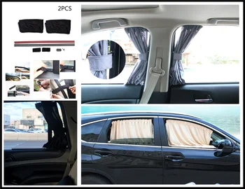 Universal 2 pcs / set Car SUV accessories blackout curtains for Toyota PRADO COASTER REIZ PRIUS COROLLA highlander 
Universal 2 pcs / set Car SUV accessories blackout curtains for Toyota PRADO COASTER REIZ PRIUS COROLLA highlander