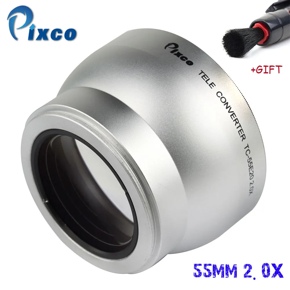 Pixco 55MM 2.0X thread lens Magnification Teleconverter Telephoto Lens for canon nikon sony PENTAX olympus DSLR DV SLR Camera
Pixco 55MM 2.0X thread lens Magnification Teleconverter Telephoto Lens for canon nikon sony PENTAX olympus DSLR DV SLR Camera