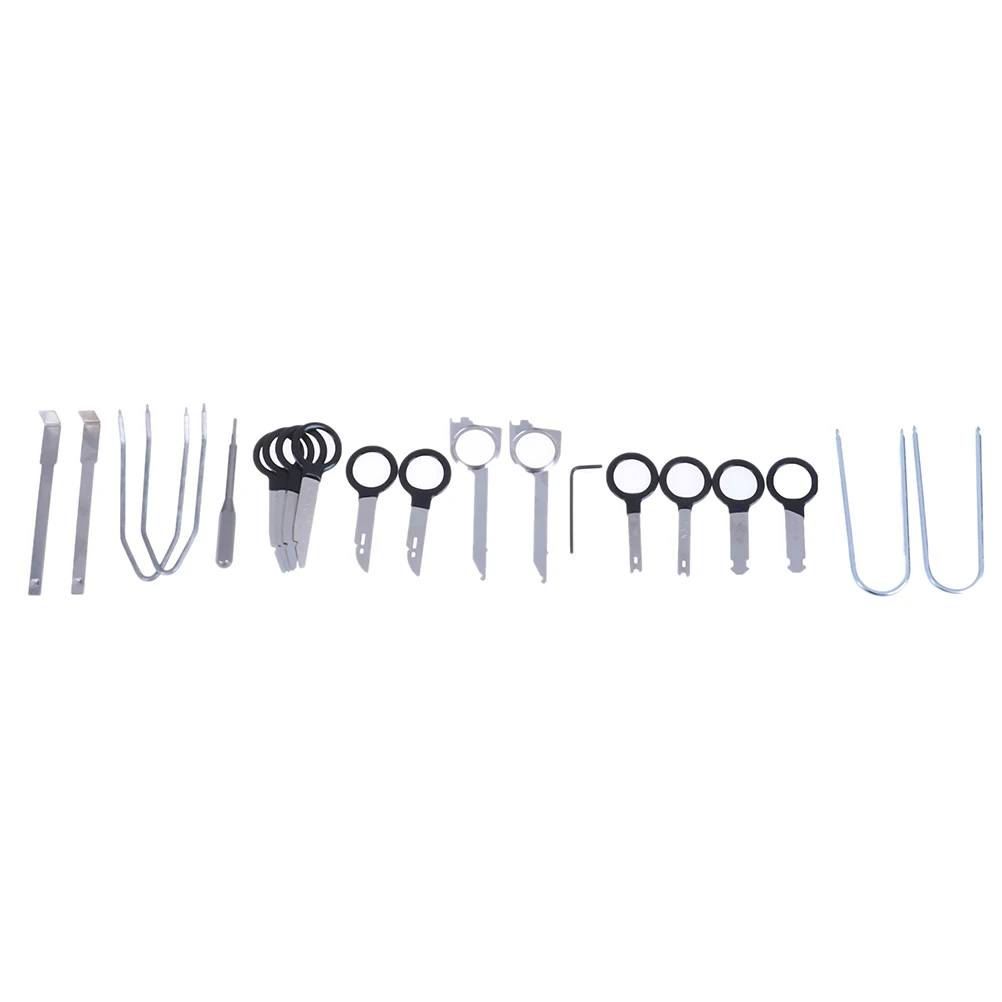 1 Set 20pcs Car Radio Audio Removal Install Key Kit Stereo Dash CD Player Removal Tool Set Automobile Accessories
1 Set 20pcs Car Radio Audio Removal Install Key Kit Stereo Dash CD Player Removal Tool Set Automobile Accessories