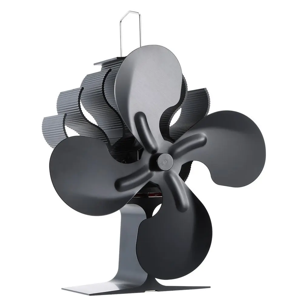 Black Fireplace 4 Blade Heat Powered Stove Fan Komin Log Wood Burner Eco Friendly Silent Fan Home Efficient Distribution
Black Fireplace 4 Blade Heat Powered Stove Fan Komin Log Wood Burner Eco Friendly Silent Fan Home Efficient Distribution