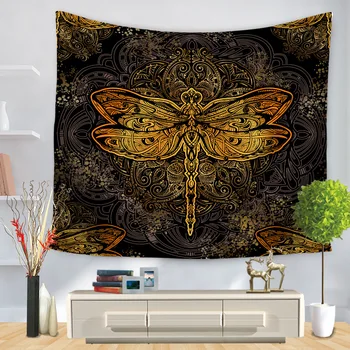 Ethnic style dragonfly cartoon wall tapestry decorative tapestry window tapestry mexican home decoration wall hanging
Ethnic style dragonfly cartoon wall tapestry decorative tapestry window tapestry mexican home decoration wall hanging