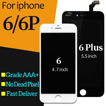 5PCS/LOT AAA+++ For iPhone 6 6Plus LCD Full Assembly Complete 100% With 3D Force Touch Screen Replacement Display No Dead Pixel
5PCS/LOT AAA+++ For iPhone 6 6Plus LCD Full Assembly Complete 100% With 3D Force Touch Screen Replacement Display No Dead Pixel