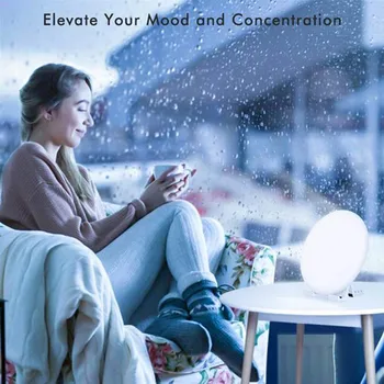 Light Therapy Lamp, 10000 Lux LED Light Source, Touch & Button Control with 4 Adjustable Brightness Levels for Home/Office Use
Light Therapy Lamp, 10000 Lux LED Light Source, Touch & Button Control with 4 Adjustable Brightness Levels for Home/Office Use
