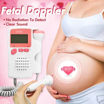 Fetal Doppler Baby Heart Sound Monitor LCD Digital Prenatal Screen Display With 2.0MHz
Fetal Doppler Baby Heart Sound Monitor LCD Digital Prenatal Screen Display With 2.0MHz
