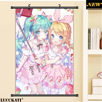 LUCCKATI Vocaloid Hatsune Miku Pink blue eyes hair long hair sexy loli cameltoe cartoon anime wall scroll poster canvas painting 
LUCCKATI Vocaloid Hatsune Miku Pink blue eyes hair long hair sexy loli cameltoe cartoon anime wall scroll poster canvas painting