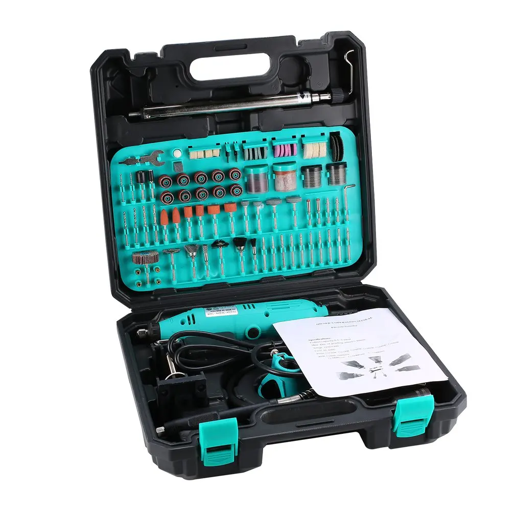 Electric Drill Mini Grinder Variable Speed Drilling Engraving Flex Shaft Locator DIY Power Rotary Tool Kit Engraver Pen
Electric Drill Mini Grinder Variable Speed Drilling Engraving Flex Shaft Locator DIY Power Rotary Tool Kit Engraver Pen