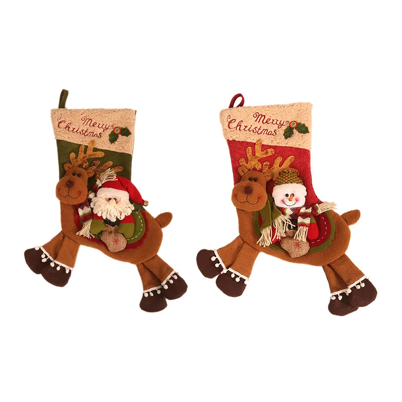 New Christmas Tree Hanging Party Tree Decor Santa Stocking Sock Gift Candy Bags Christmas Stocking Decoration for Home BS
New Christmas Tree Hanging Party Tree Decor Santa Stocking Sock Gift Candy Bags Christmas Stocking Decoration for Home BS