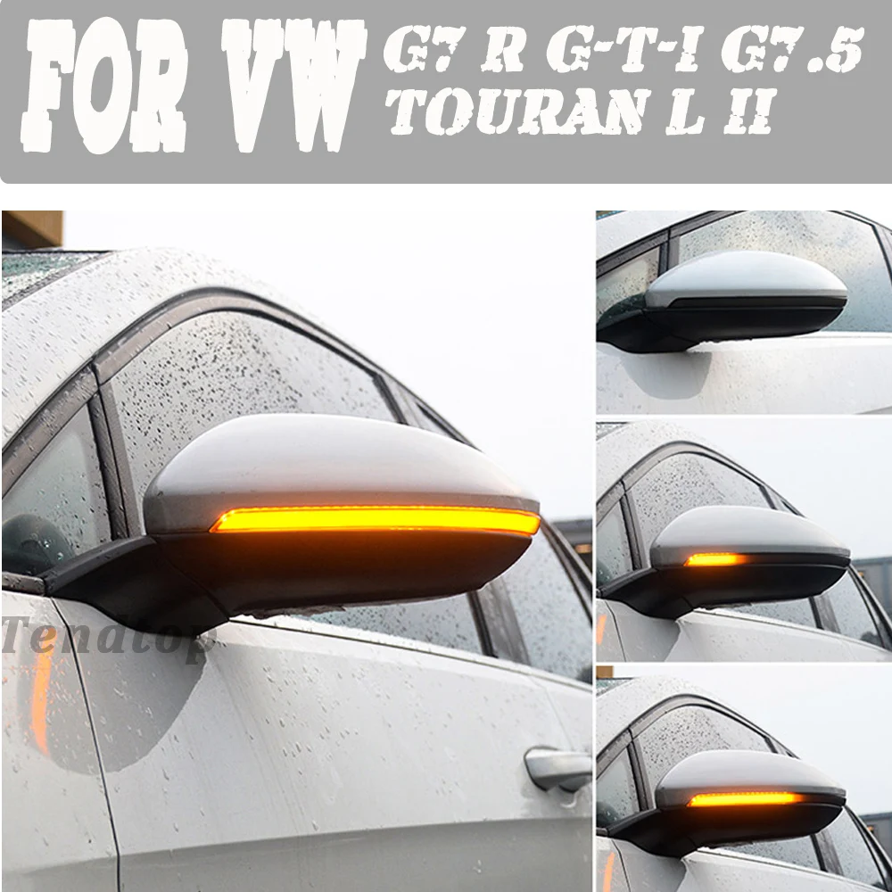 2pcs Dynamic Turn Signal Light LED Side Mirror Indicator Blinker Lamp For Volkswagen VW Golf 7 7.5 Touran L II Sportsvan
2pcs Dynamic Turn Signal Light LED Side Mirror Indicator Blinker Lamp For Volkswagen VW Golf 7 7.5 Touran L II Sportsvan