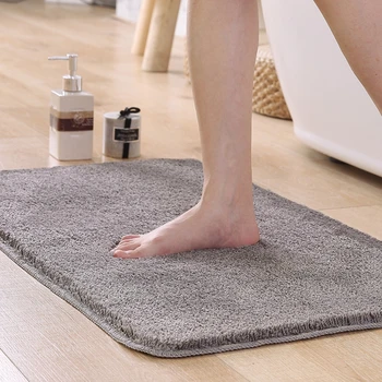 Bathroom Mat Water Absorption Rug Cake Velvet Bath Pad Kitchen Door Floor Mat For Toilet Non-Slip Carpet solid color
Bathroom Mat Water Absorption Rug Cake Velvet Bath Pad Kitchen Door Floor Mat For Toilet Non-Slip Carpet solid color