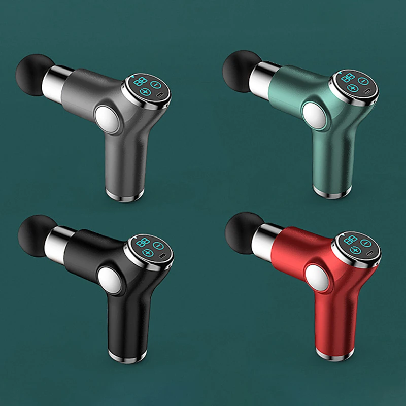Mini Massage Gun Muscle Stimulator Massage Fitness Equipment Neck Massager Electric Fascial Gun Vibrators Relieve Body Pain
Mini Massage Gun Muscle Stimulator Massage Fitness Equipment Neck Massager Electric Fascial Gun Vibrators Relieve Body Pain