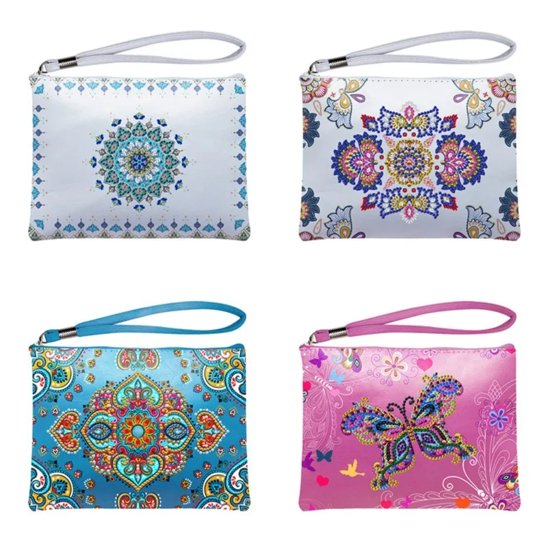 Pink Butteerfly Mandala Style Diamond Painting Hand Bag Leather Wallet Pouch 5D DIY Diamond Embroidery For Girlfriend Gift Decor
Pink Butteerfly Mandala Style Diamond Painting Hand Bag Leather Wallet Pouch 5D DIY Diamond Embroidery For Girlfriend Gift Decor