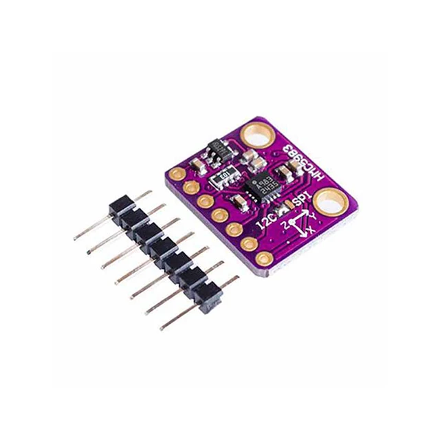 A15-- GY-283 HMC5983 module High precision triaxial magnetic field triaxial magnetometer module
A15-- GY-283 HMC5983 module High precision triaxial magnetic field triaxial magnetometer module