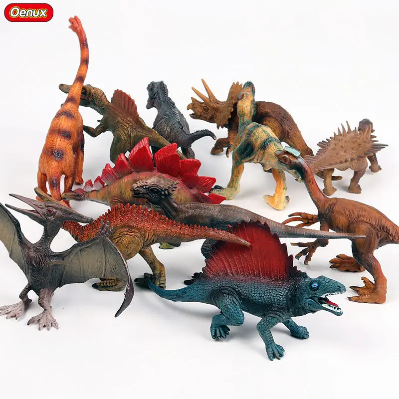 

Oenux Classic Prehistoric Dinosaur Park World Model Action Figure Jurassic Dinosaurs Animal Pterosaur Raptor Figure Toy Kid Gift