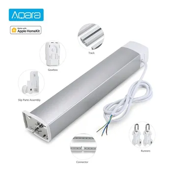 Aqara Smart Curtain Control Motor with 82 Rotating Box Track (3m / 4m / 5m) For Curtain Control Support Mi Home APP Control 
Aqara Smart Curtain Control Motor with 82 Rotating Box Track (3m / 4m / 5m) For Curtain Control Support Mi Home APP Control