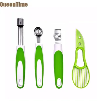 QueenTime 4Pcs Fruit Vegetable Tools Set Avocado Mango Slicer Cutter Corer Core Remover Baller Scoop Lemon Orange Zester Grater
QueenTime 4Pcs Fruit Vegetable Tools Set Avocado Mango Slicer Cutter Corer Core Remover Baller Scoop Lemon Orange Zester Grater