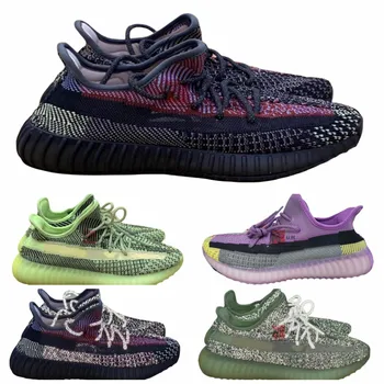 

2020 3M Reflective Yecheil Yeezreel Antlia Citrin Kanye West Designer Running Shoes v2 Desert Sage Mens Womens Sports Sneaker