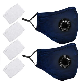 2 Pcs Reusable PM 2.5 Anti Dust Masks With 4 Filter Cotton Sheet Washable Anti Haze Face Mask With Adjustable Straps #40
2 Pcs Reusable PM 2.5 Anti Dust Masks With 4 Filter Cotton Sheet Washable Anti Haze Face Mask With Adjustable Straps #40