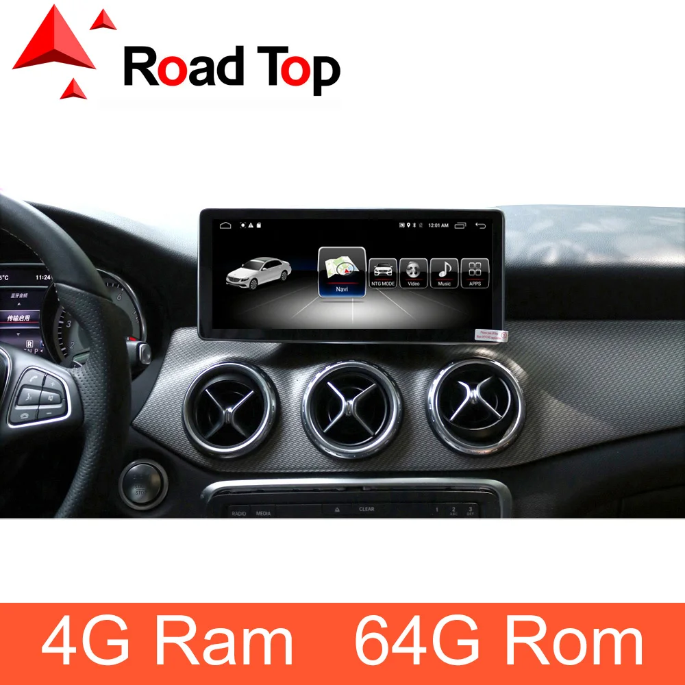 4G Ram Android 10.25" Display with GPS Navigation Bluetooth Radio function for Mercedes Benz A Class W176 Head Unit Screen
4G Ram Android 10.25" Display with GPS Navigation Bluetooth Radio function for Mercedes Benz A Class W176 Head Unit Screen
