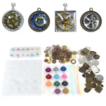 Pendant Base Tray Glitter Powder Silicone Mold Jewelry Pendant Making Tools Set 78057 Jewelry DIY Accessories
Pendant Base Tray Glitter Powder Silicone Mold Jewelry Pendant Making Tools Set 78057 Jewelry DIY Accessories
