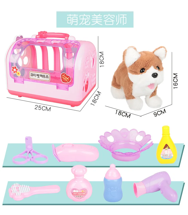Hot Electric Soft Plush Robot Dog Teddy Toys Can Bark Walking Forward and Backward Simulation Toys for Children Gifts
Hot Electric Soft Plush Robot Dog Teddy Toys Can Bark Walking Forward and Backward Simulation Toys for Children Gifts