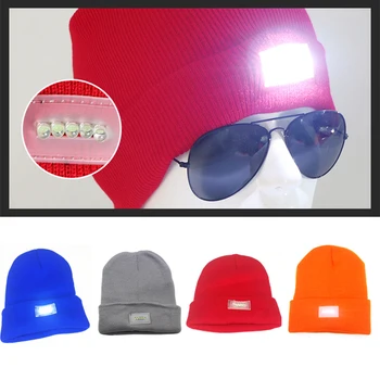 LED Head Light Knitted Hat Portable Head Lamp Lighting for Night Fishing Hunting Camping Running Knitting Woolen Caps
LED Head Light Knitted Hat Portable Head Lamp Lighting for Night Fishing Hunting Camping Running Knitting Woolen Caps