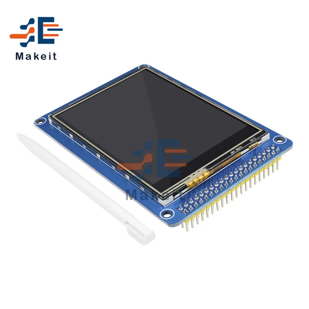 3.2 Inch TFT LCD Display Module 240x320 HD Touch Screen Panel Board ILI9341 Controller SD Card 3.3V 16 Bit RGB565 for Arduino
3.2 Inch TFT LCD Display Module 240x320 HD Touch Screen Panel Board ILI9341 Controller SD Card 3.3V 16 Bit RGB565 for Arduino