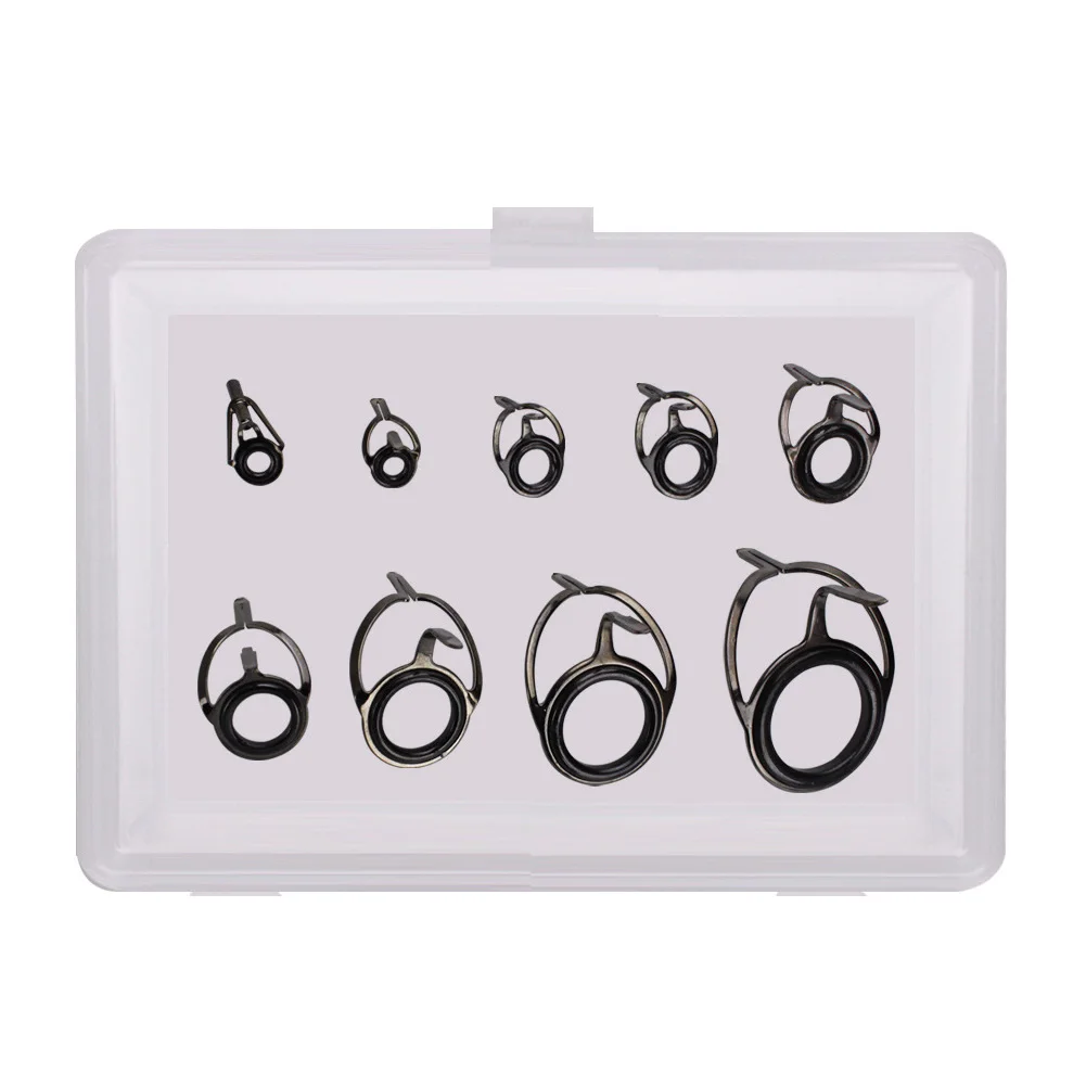 85PCS Wear-resistant Ceramic Ring Tools Easy To Store Strong Line Rings Rod Guide Set Mixed Size High Carbon Steel Lightweight
85PCS Wear-resistant Ceramic Ring Tools Easy To Store Strong Line Rings Rod Guide Set Mixed Size High Carbon Steel Lightweight