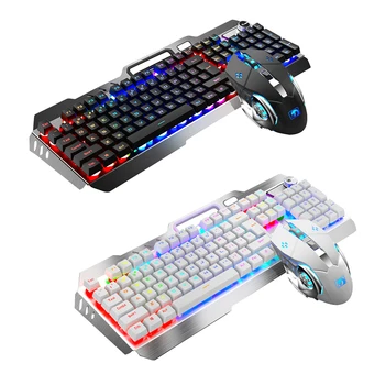 Mechanical Feel Wired Gaming Keyboard Mouse Combo Set Gaming Keyboard Mouse Combos USB Wired Full Key for Desktop Laptop PC
Mechanical Feel Wired Gaming Keyboard Mouse Combo Set Gaming Keyboard Mouse Combos USB Wired Full Key for Desktop Laptop PC