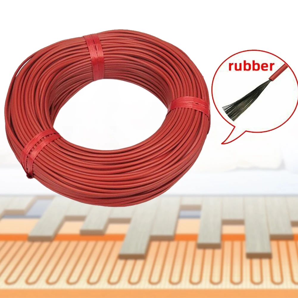 100m 12K Heating Cable Infrared Home Wire Floor Warm Greenhouse Durable Red Carbon Fiber Multipurpose Insulated Electric Blanket
100m 12K Heating Cable Infrared Home Wire Floor Warm Greenhouse Durable Red Carbon Fiber Multipurpose Insulated Electric Blanket